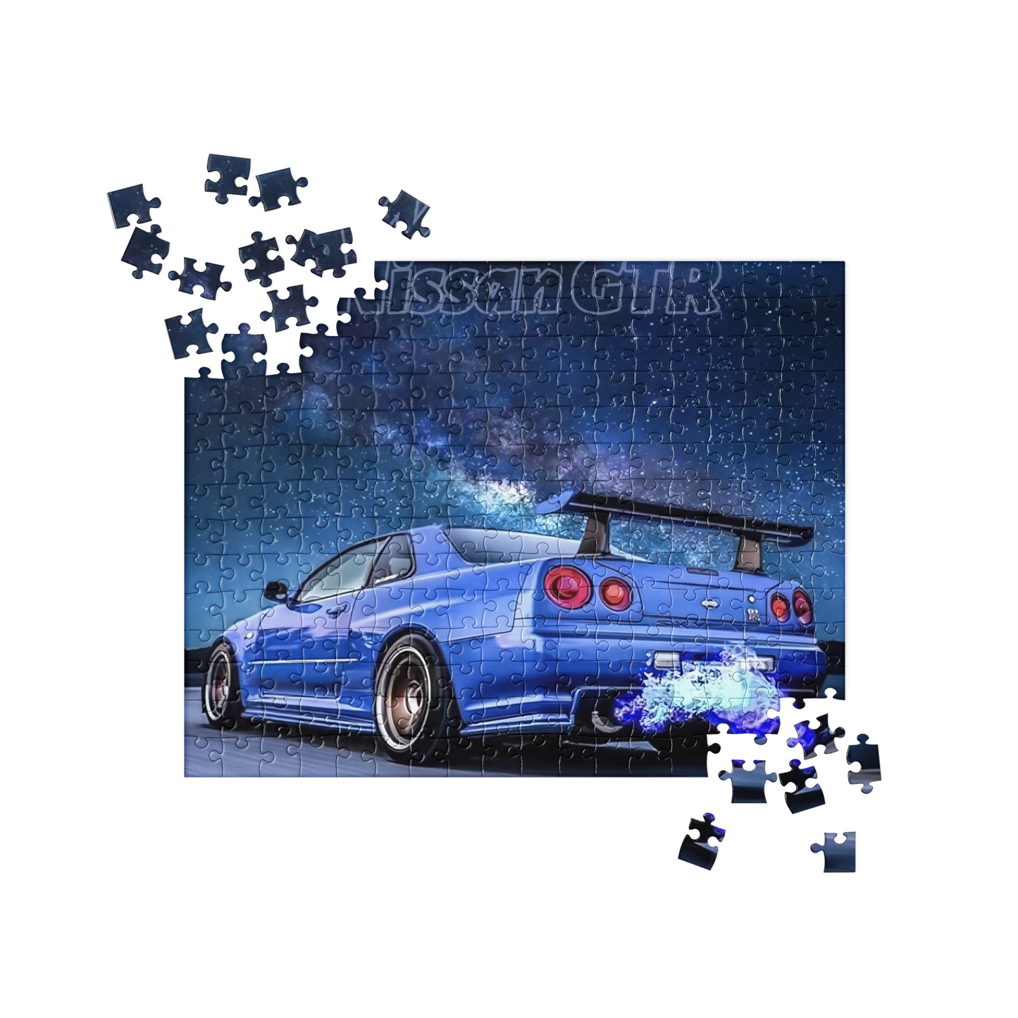 Rompe cabeza de Nissan GTR