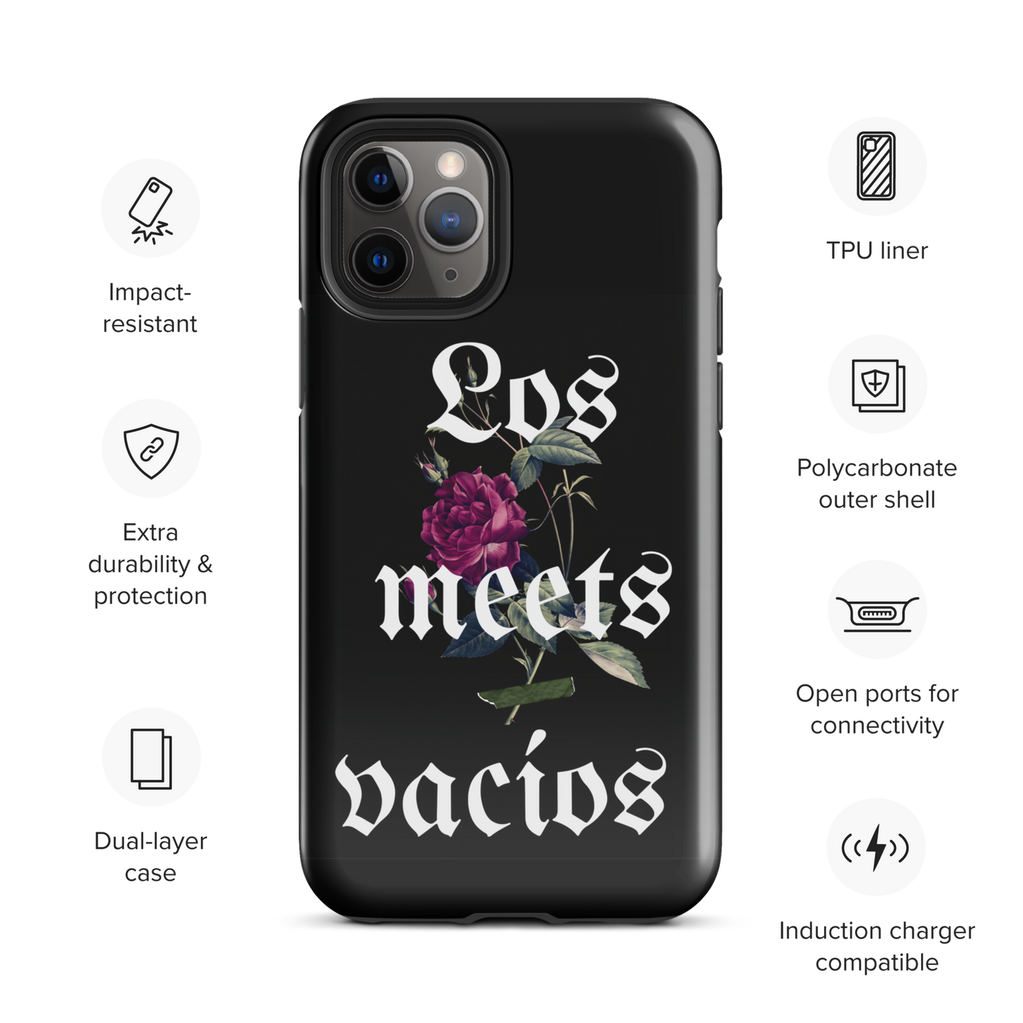 los meets vacios iPhone case