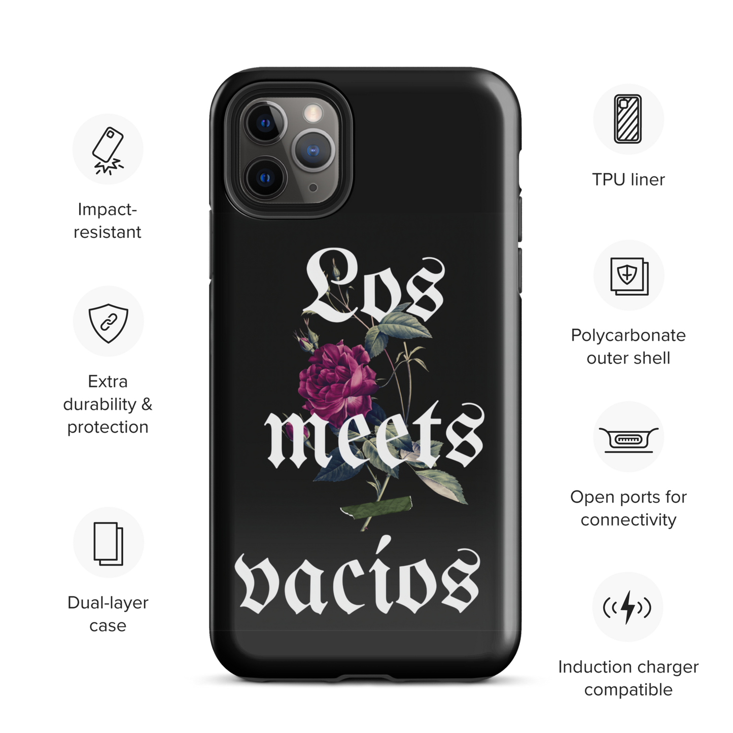 los meets vacios iPhone case