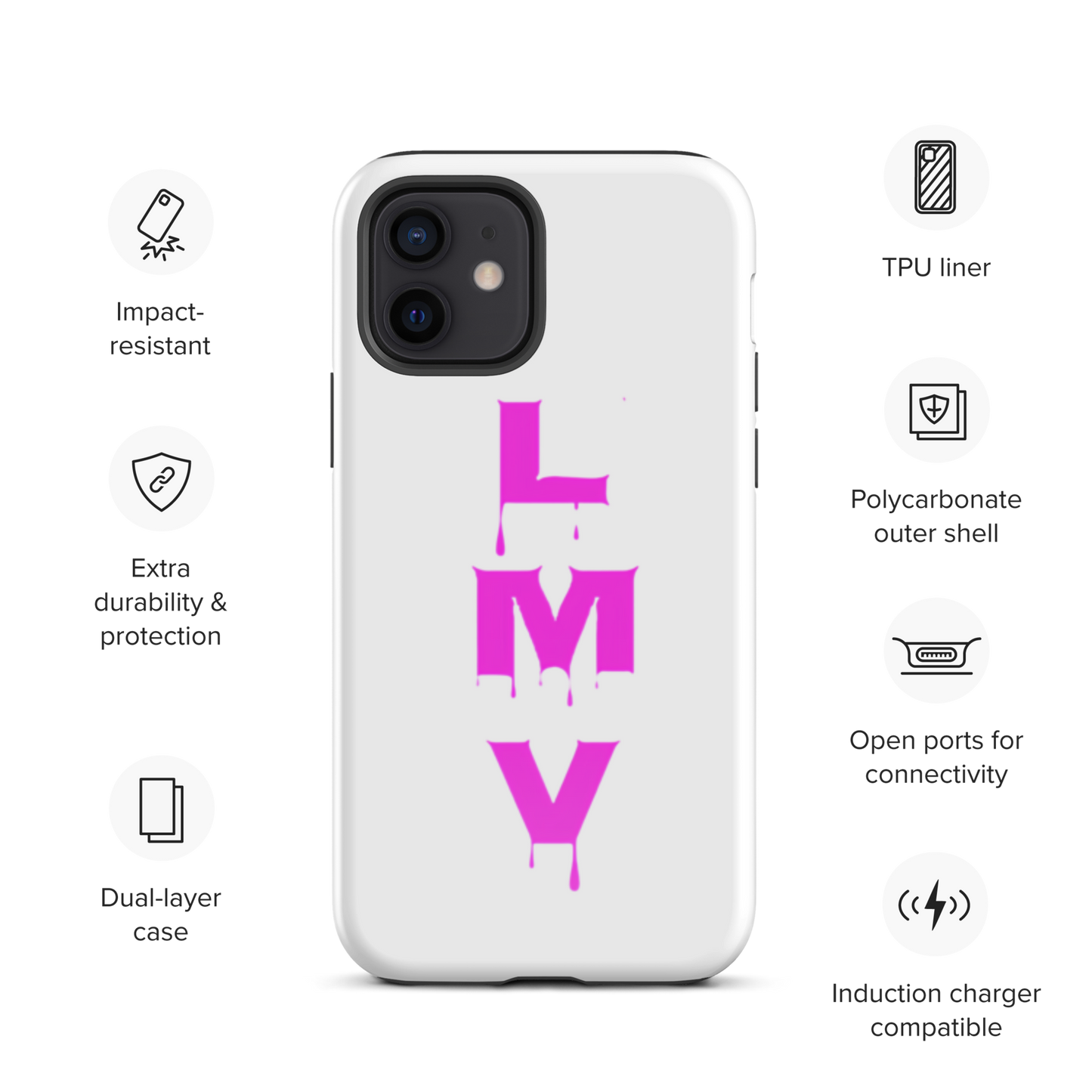 los meets vacos iPhone case
