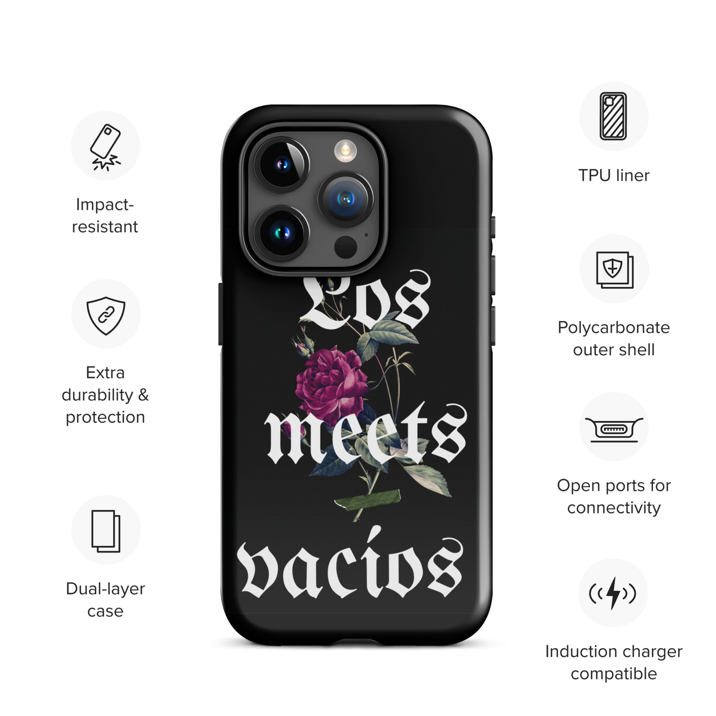 los meets vacios iPhone case