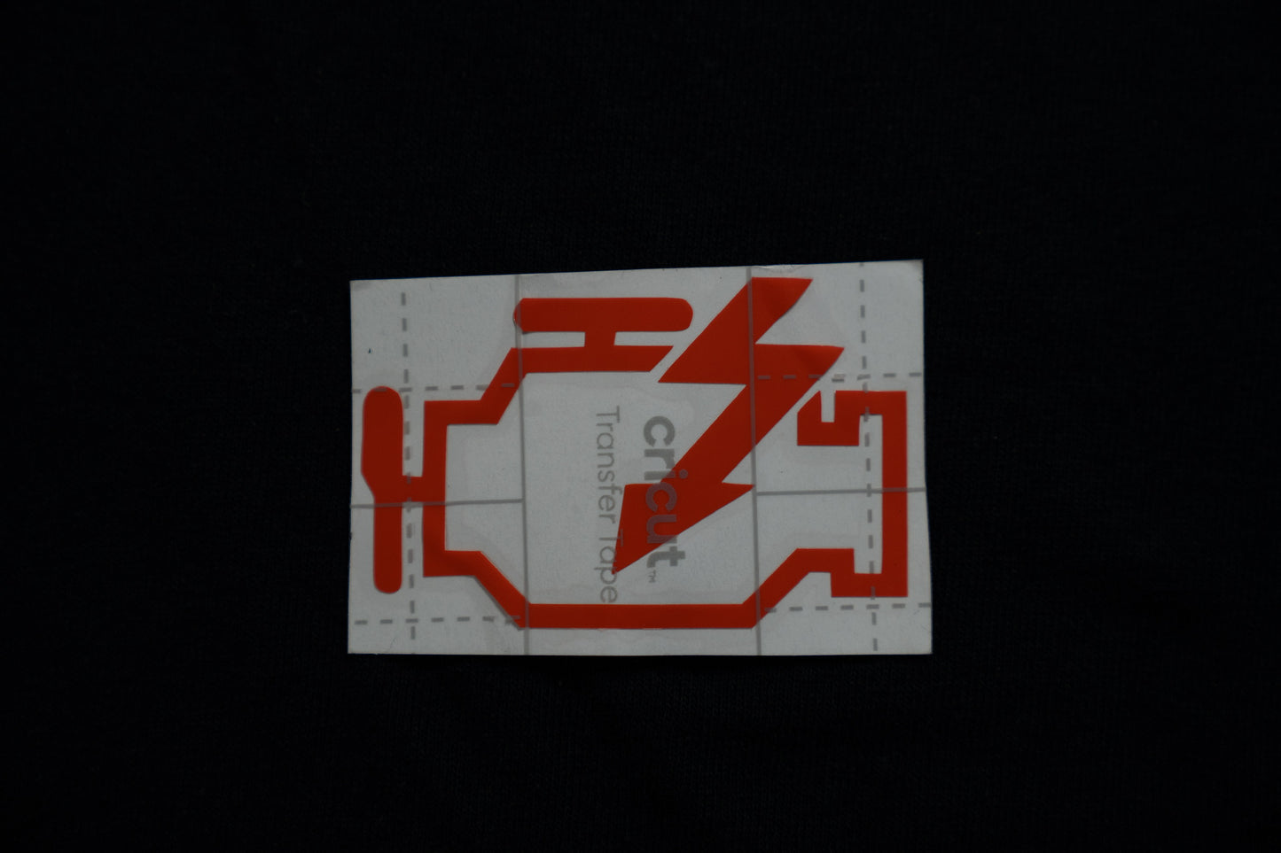 Check engine sticker