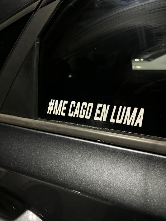 Me cago en luma sticker