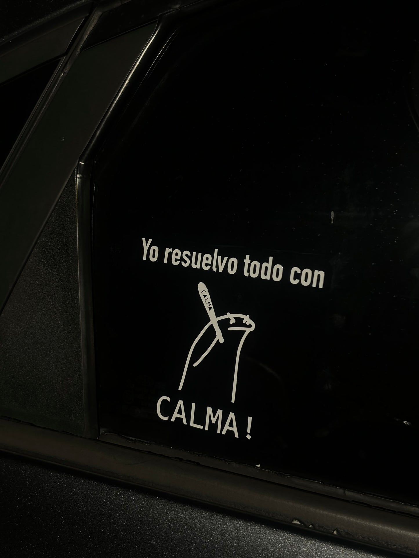 Calma sticker