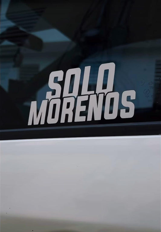 Solo morenos sticker