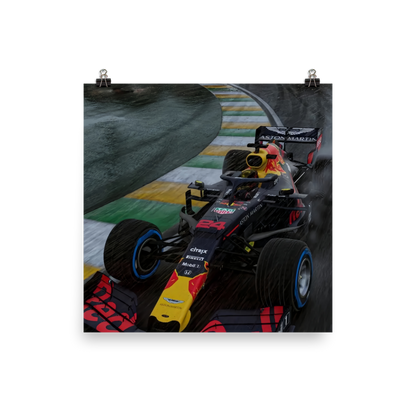 F1 red bull Póster