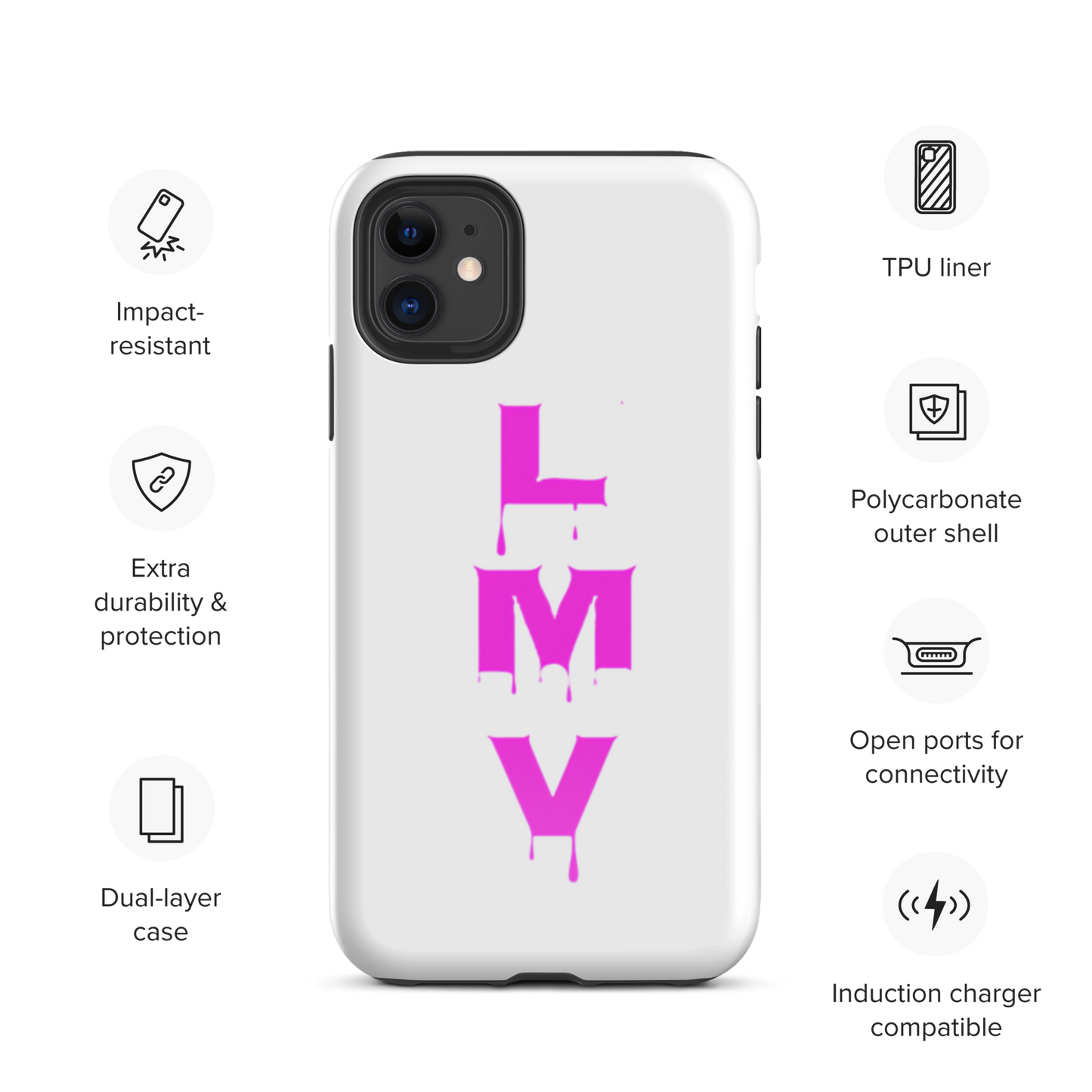 los meets vacos iPhone case