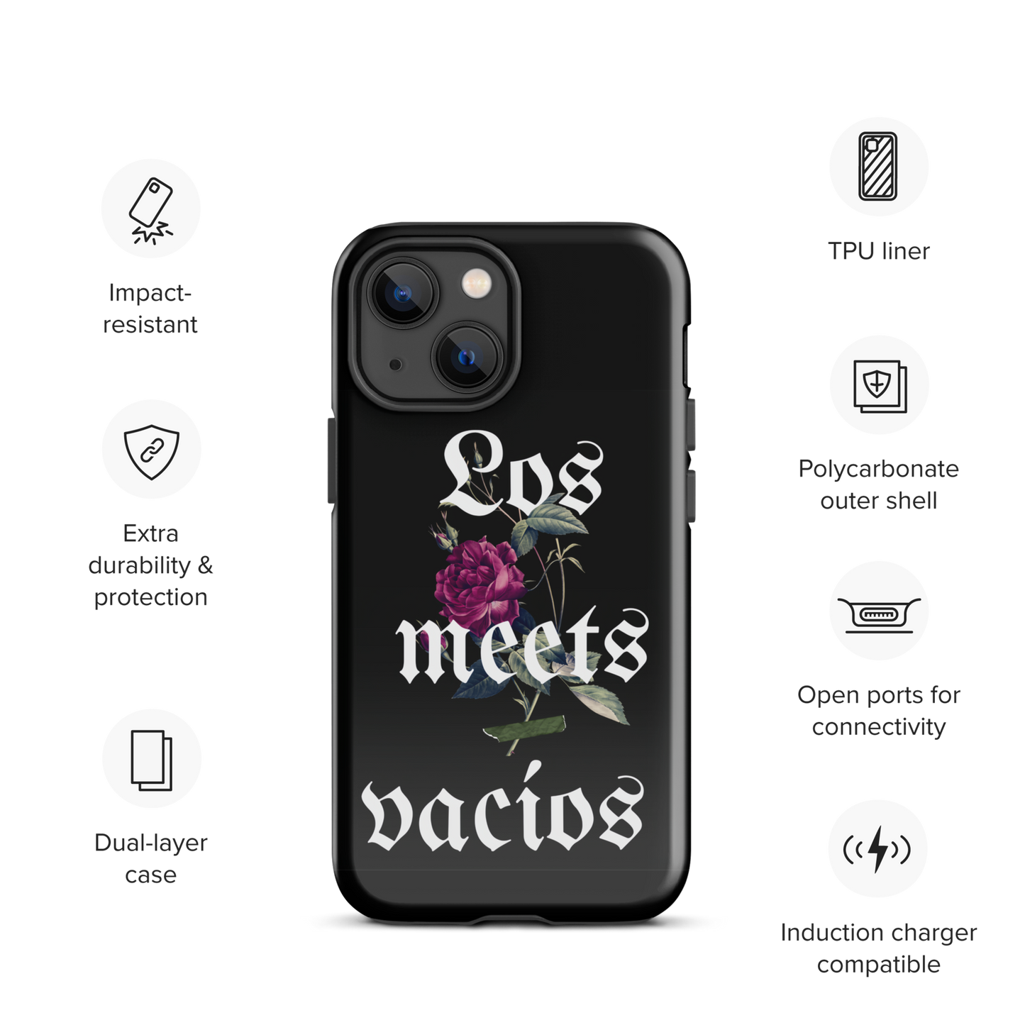 los meets vacios iPhone case