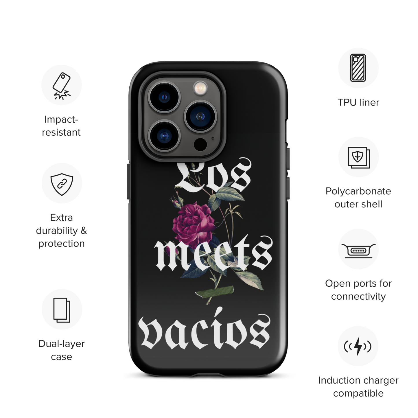 los meets vacios iPhone case