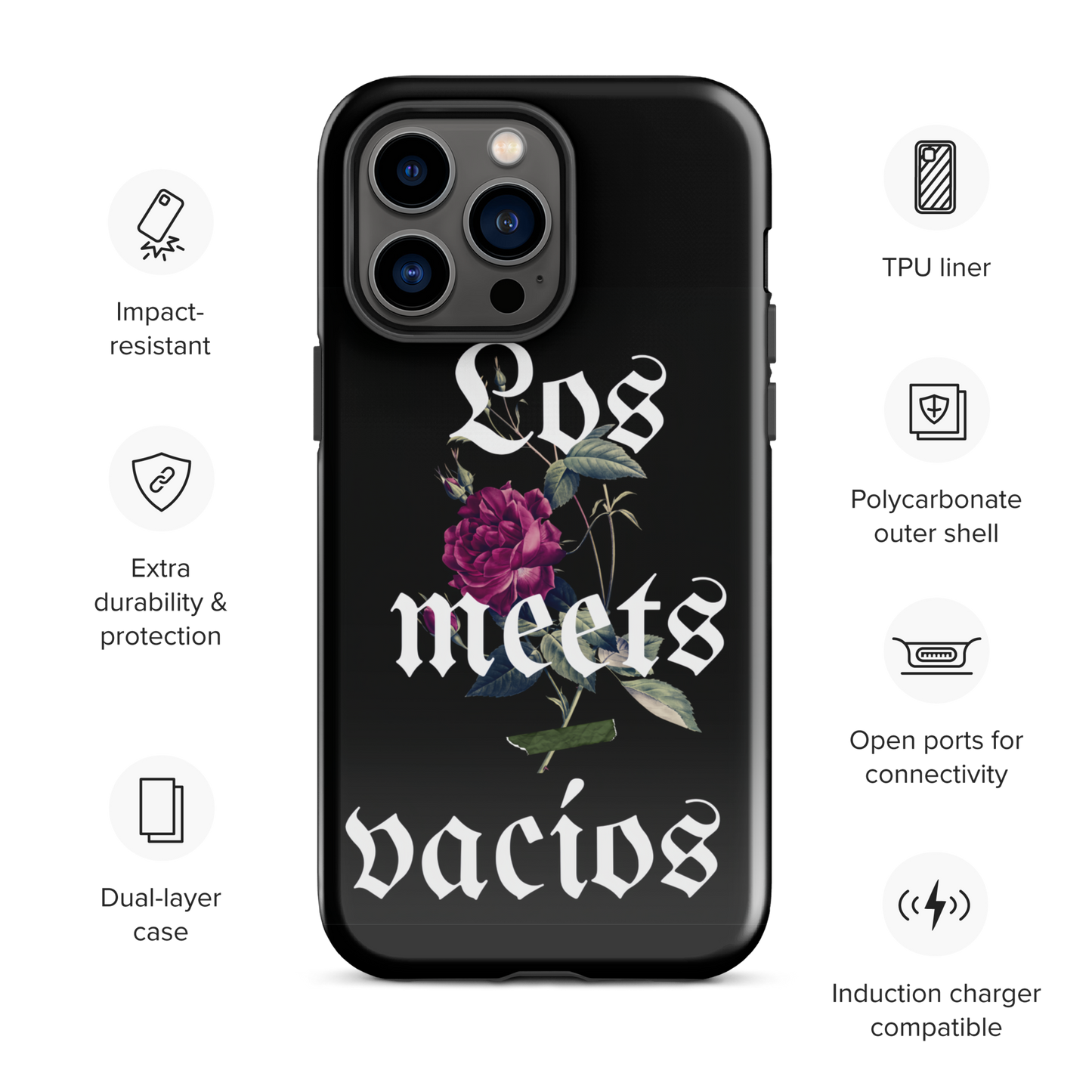 los meets vacios iPhone case