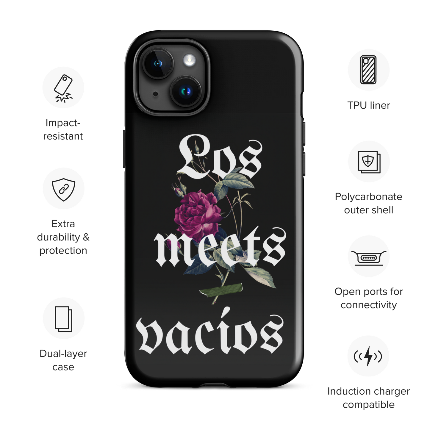 los meets vacios iPhone case